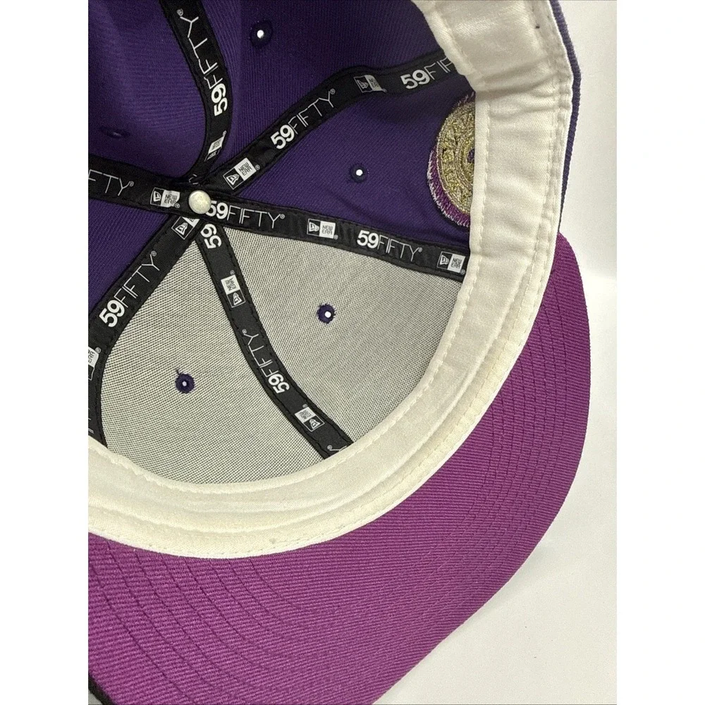 COLORADO ROCKIES MLB 1993 INAUGURAL SEASON NEW ERA FITTED LOGO‎ HAT Custom 7 3/8
